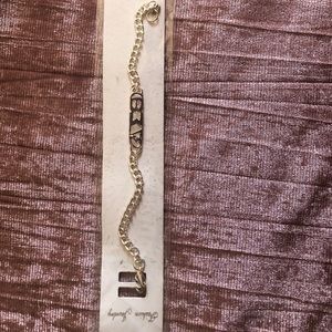 Delta Sigma Theta Silver bracelet brand new